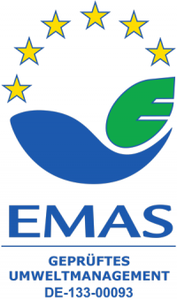 EMAS Logo geprüftes Umweltmanagemet