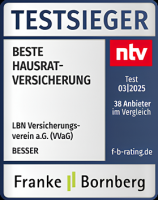 Testsieger Siegel zur Hausratversicherung